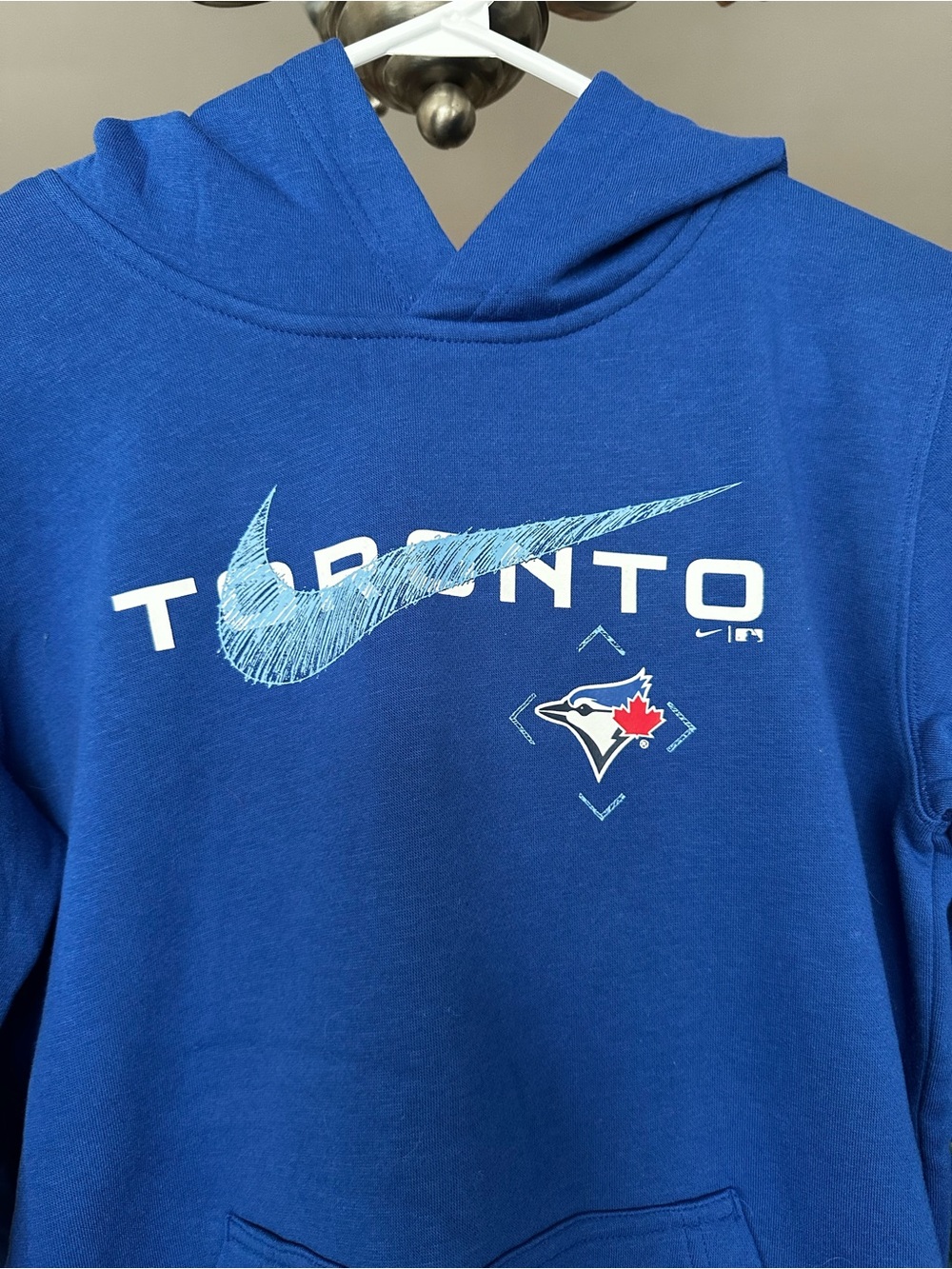 Blue Jays Hoodie | Authentic Nike MLB Collection | Toronto blue jays Nike swoosh